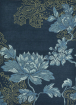 Fabled Floral Navy 37508