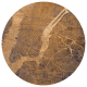 Cities Rond New York Gatsby Gold 9315