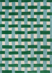 Basket Weave Emerald Aquamarine 144107