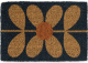Doormat Sixties Stem Navy 564008