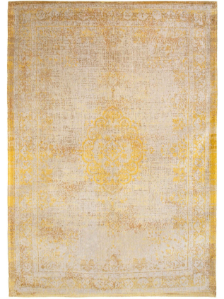 Louis de Poortere | Fading World Medallion Grey Yellow 9062 | Tapijt | Online Tapijten