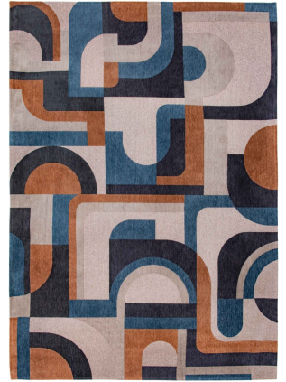Louis de Poortere | Nuance Module Camel Blue 9196 | Tapijt | Online Tapijten