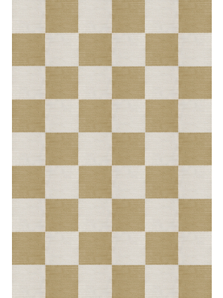 Chess Flatweave Harvest Yellow