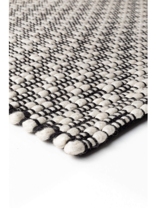 Rhythm Black & White • Teppiche Online