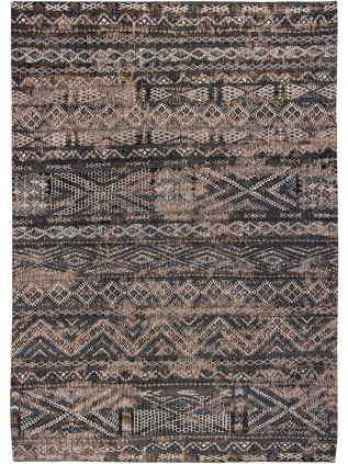 Louis de Poortere | Antiquarian Kilim Black Rabat 9113 | Tapijt | Online tapijten