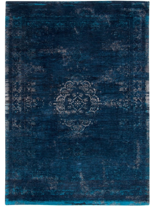 Louis de Poortere | Fading World Medallion Blue Night 8254 | Tapis | Tapis en Ligne