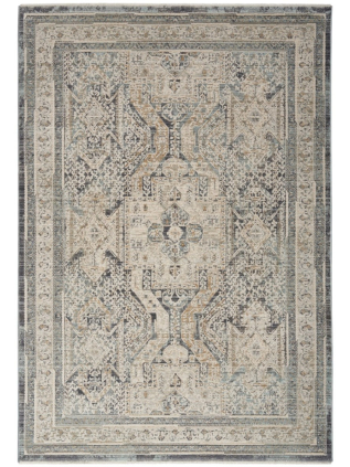 Nourison | Lynx Ivory Charcoal LNX01 | Carpet | Online Tapijten