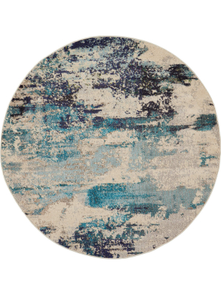 Celestial R. Ivory blue • Tapis en Ligne