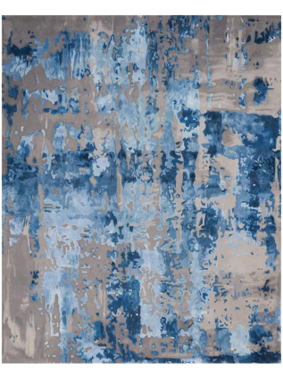 Prismatic Blue Grey • Tapis en Ligne