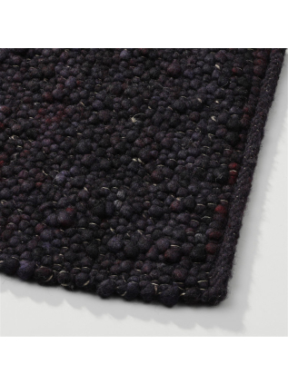 Pebbles Aubergine • Tapis en Ligne