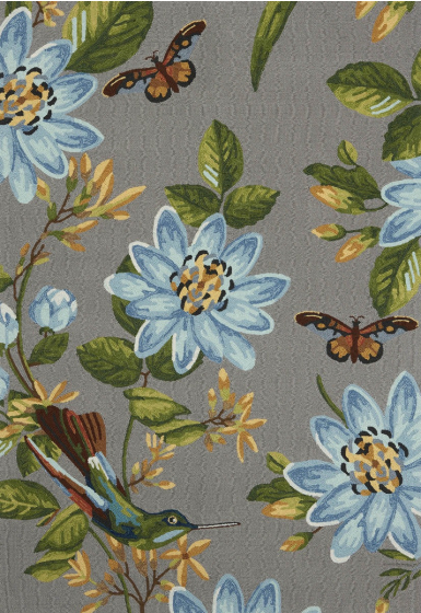 Wedgwood | Spring Lotus Grey 438504 | Teppich | Teppiche Online