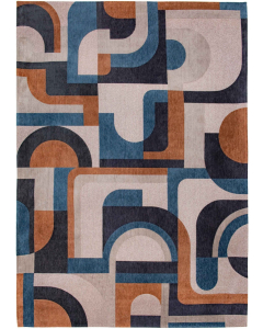 Louis de Poortere | Nuance Module Camel Blue 9196 | Tapijt | Online Tapijten