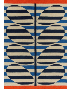 Stripy Stem Azure 464507