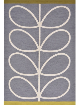 Orla Kiely | Giant Linear Stem Slate 460605 | Carpet | Online Tapijten