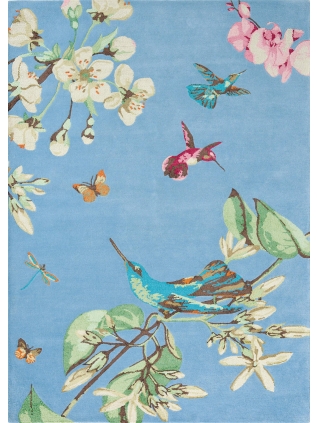 Hummingbird Blue • Teppiche Online