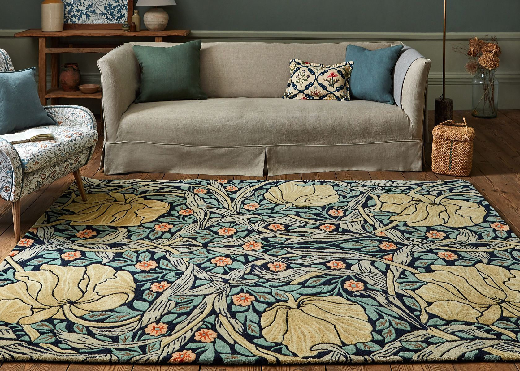 Pimpernel Indigo 28818