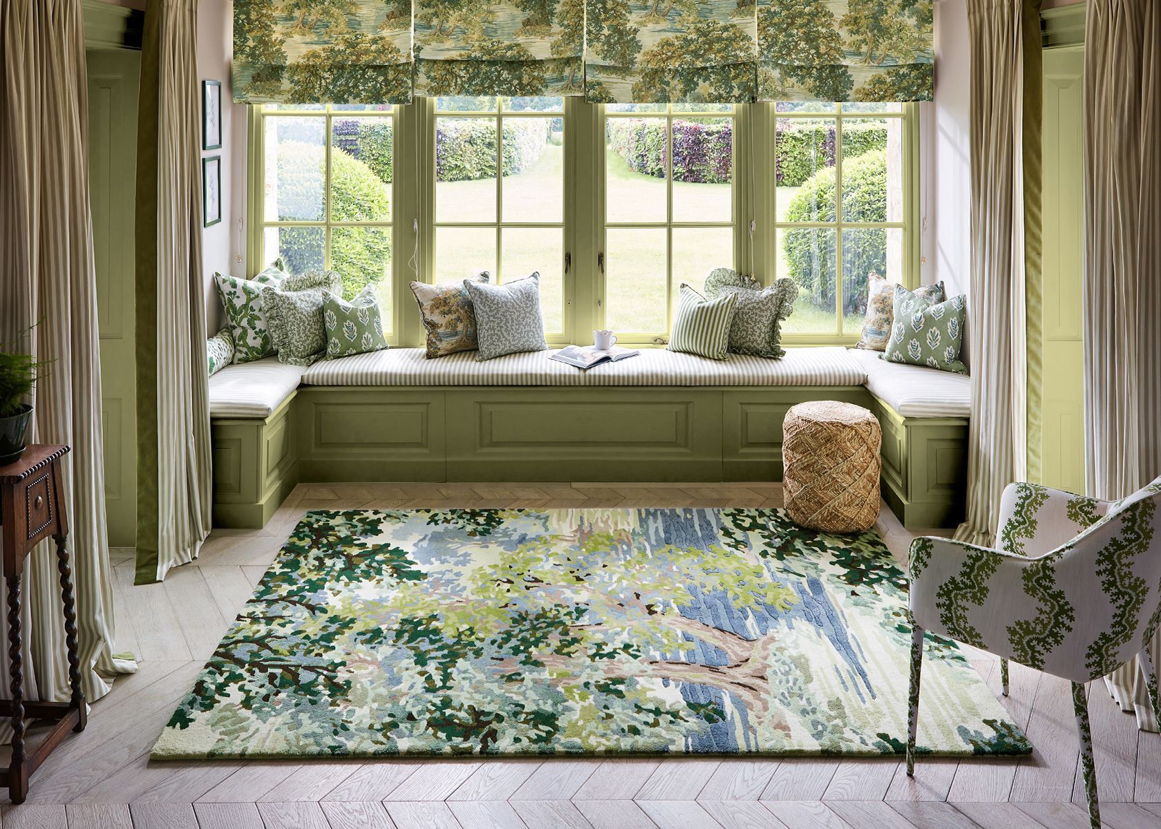 Ancient Canopy Forest Green 146708